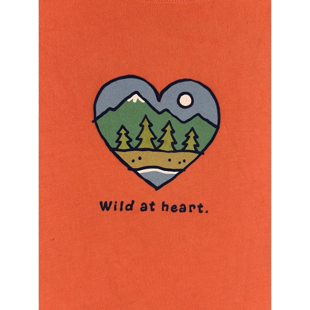 Life Is Good Crusher T-Shirt Lot of 2 Womens XL Nature Get Out Wild at Heart - Picture 4 of 10